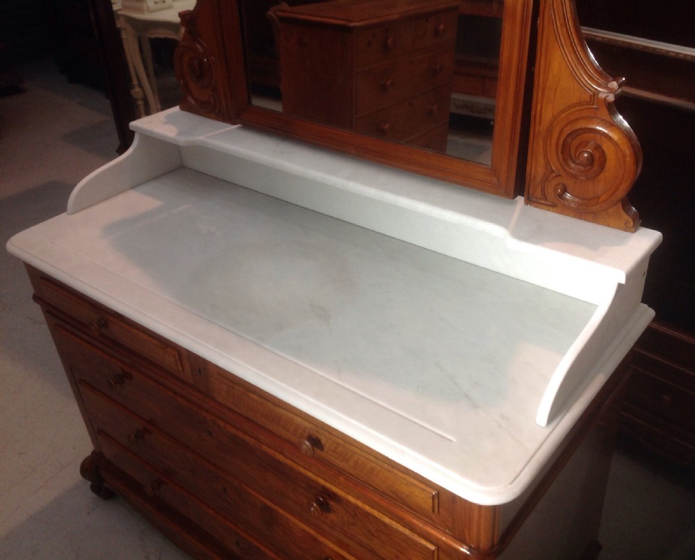 FRENCH WALNUT WASHSTAND  View VI
