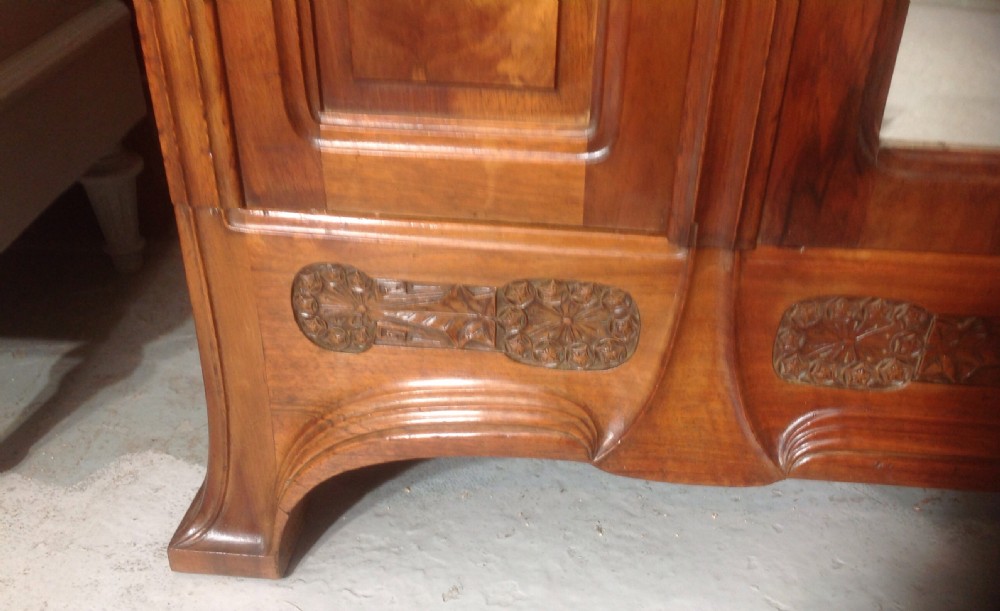 FRENCH ARTS AND CRAFTS ARMOIRE BY GEORGES ERNEST NOWAK View VI