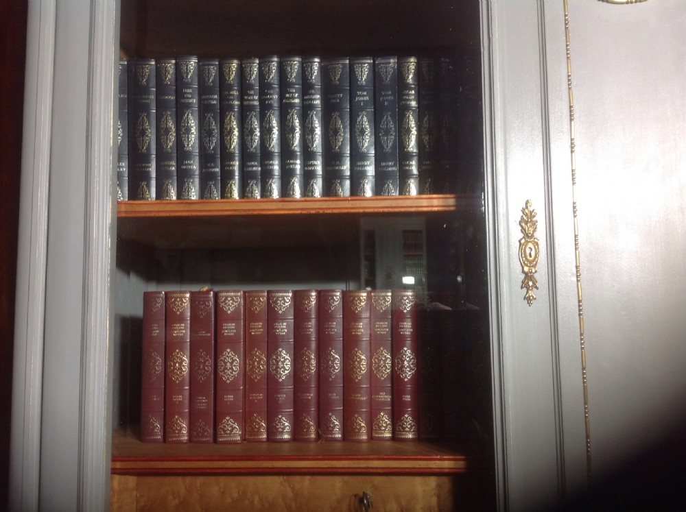 PAINTED FRENCH MAHOGANY BOOKCASE View VI