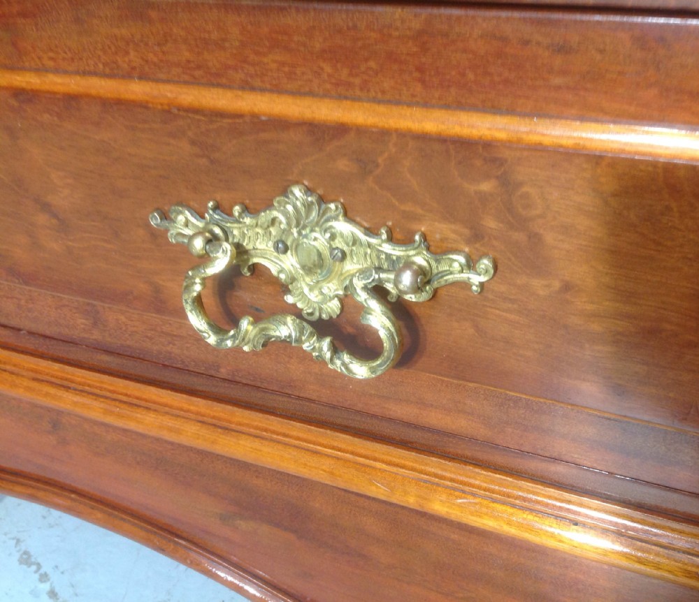 LARGE MAHOGANY FRENCH DOUBLE ARMOIRE View VII