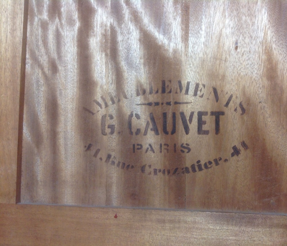 FRENCH MAHOGANY ARMOIRE PARIS MAKER View VII