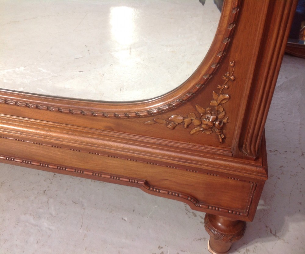 FRENCH MAHOGANY ARMOIRE PARIS MAKER View X