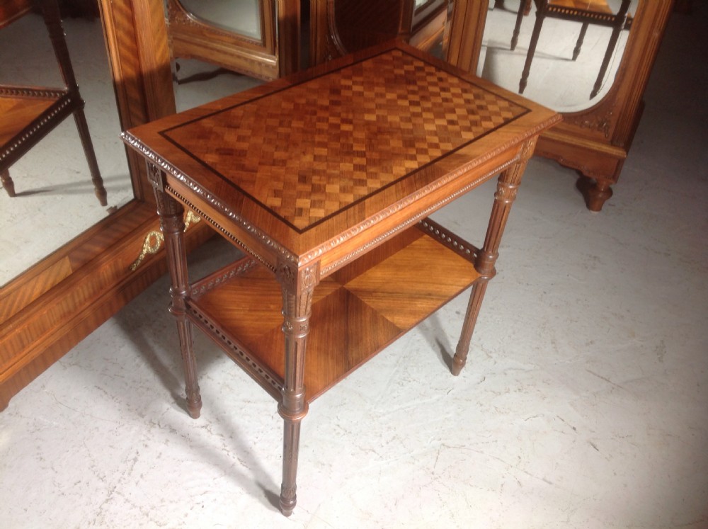 FRENCH ROSEWOOD SIDE TABLE 