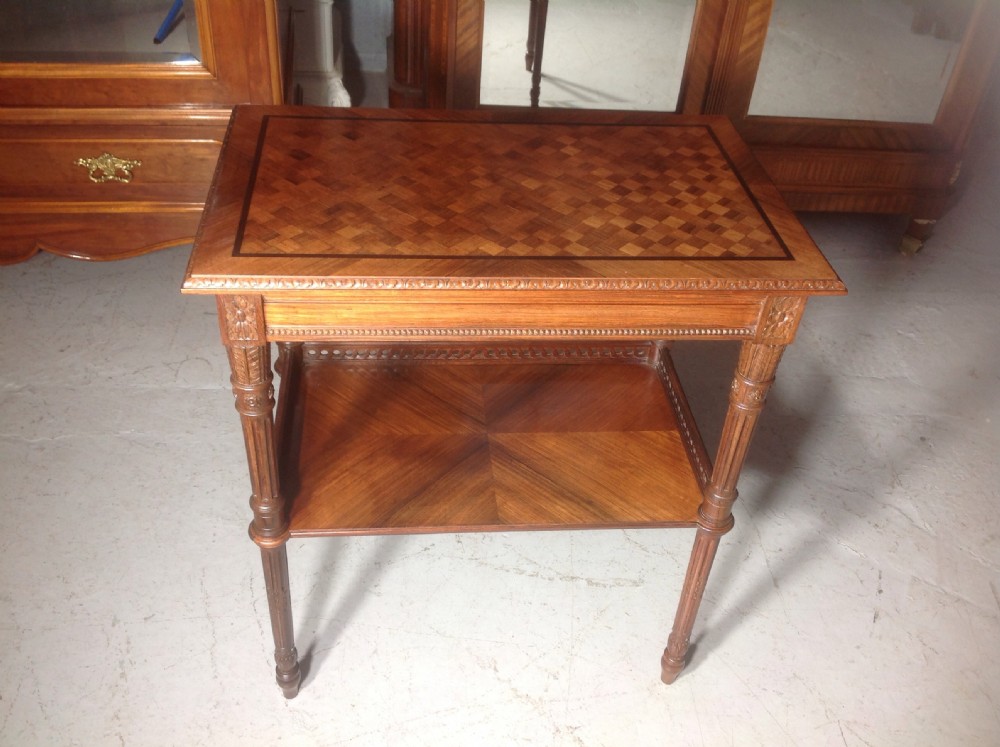 FRENCH ROSEWOOD SIDE TABLE  View VII