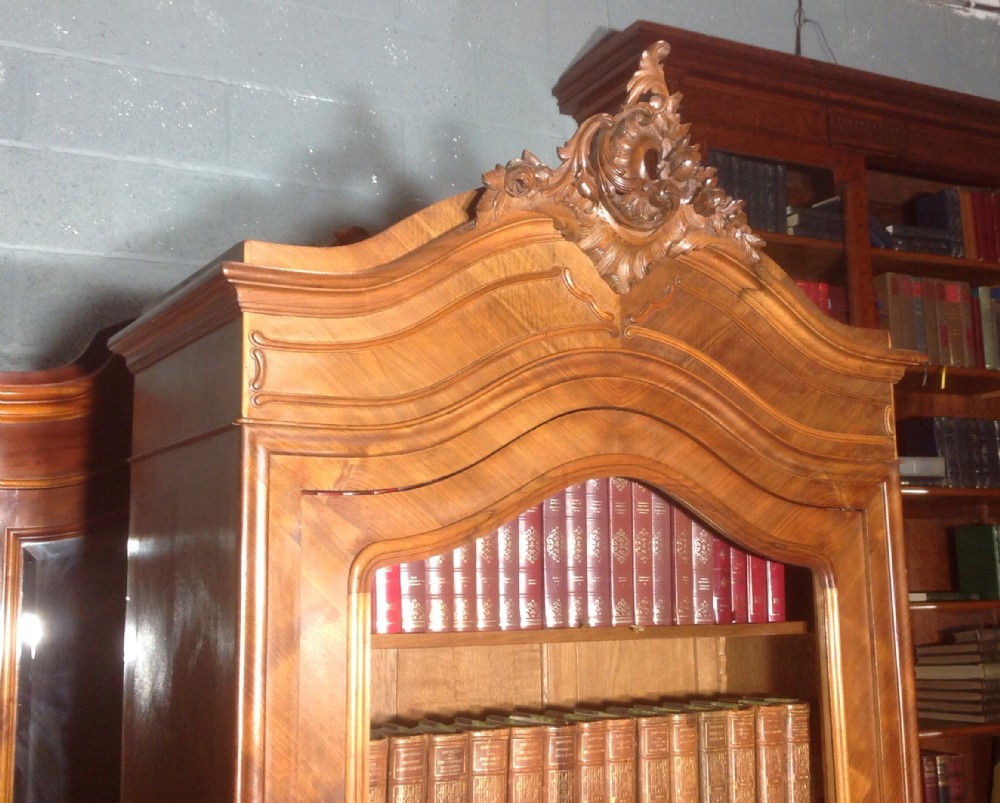 FRENCH WALNUT BOOKCASE View IV