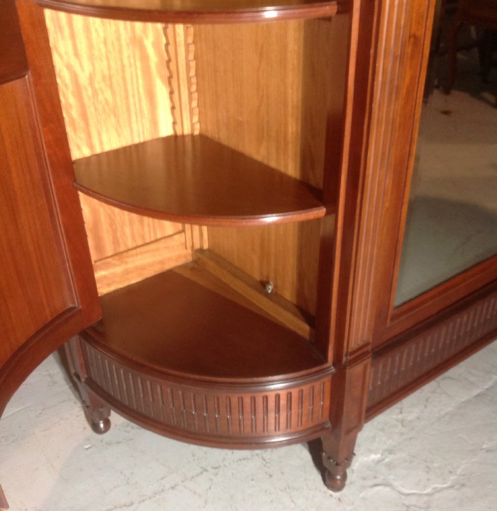 STUNNING FRENCH MAHOGANY ARMOIRE View XI