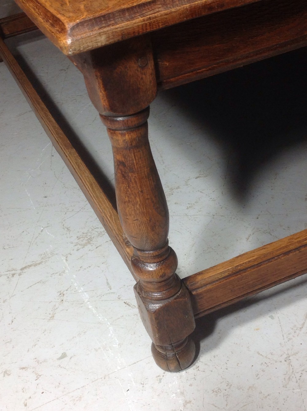 LARGE OAK FRENCH COFFEE TABLE View VIII