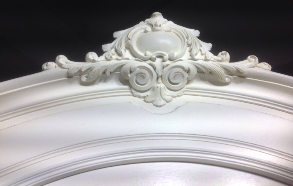 PAINTED FRENCH OAK ARMOIRE View III