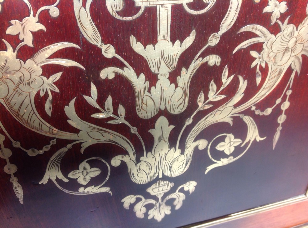 FRENCH BRASS AND MAHOGANY BED BY PARIS MAKER View XXII