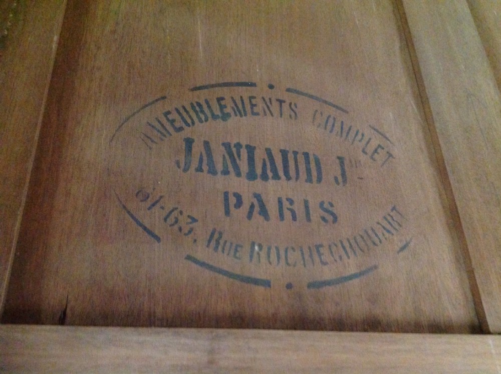 FRENCH BRASS AND MAHOGANY BED BY PARIS MAKER View XXVII