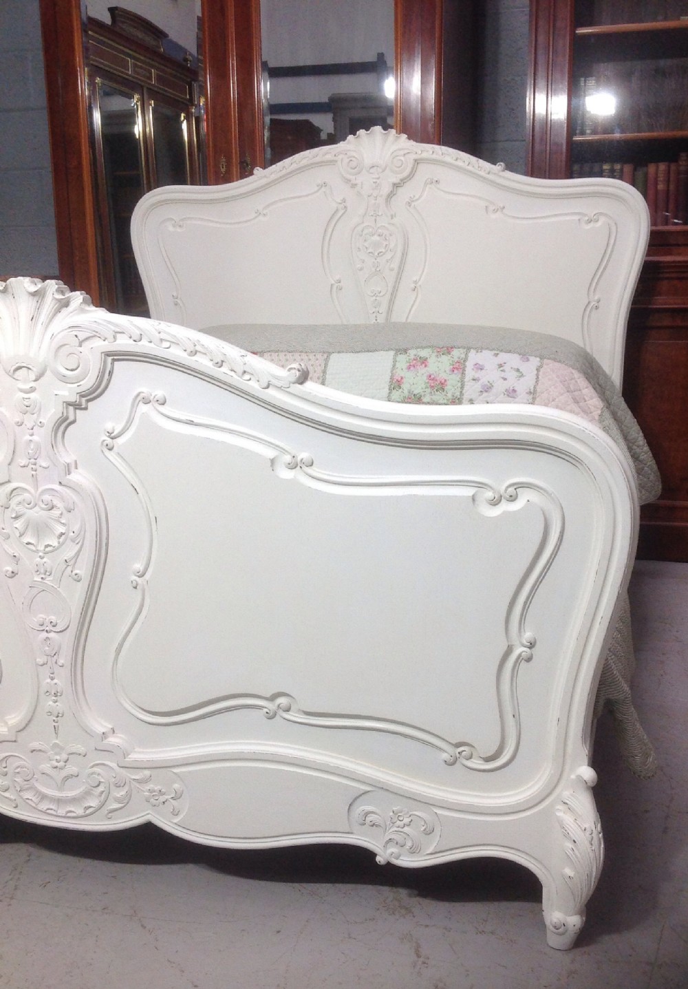 PAINTED FRENCH KING SIZE BED View IV