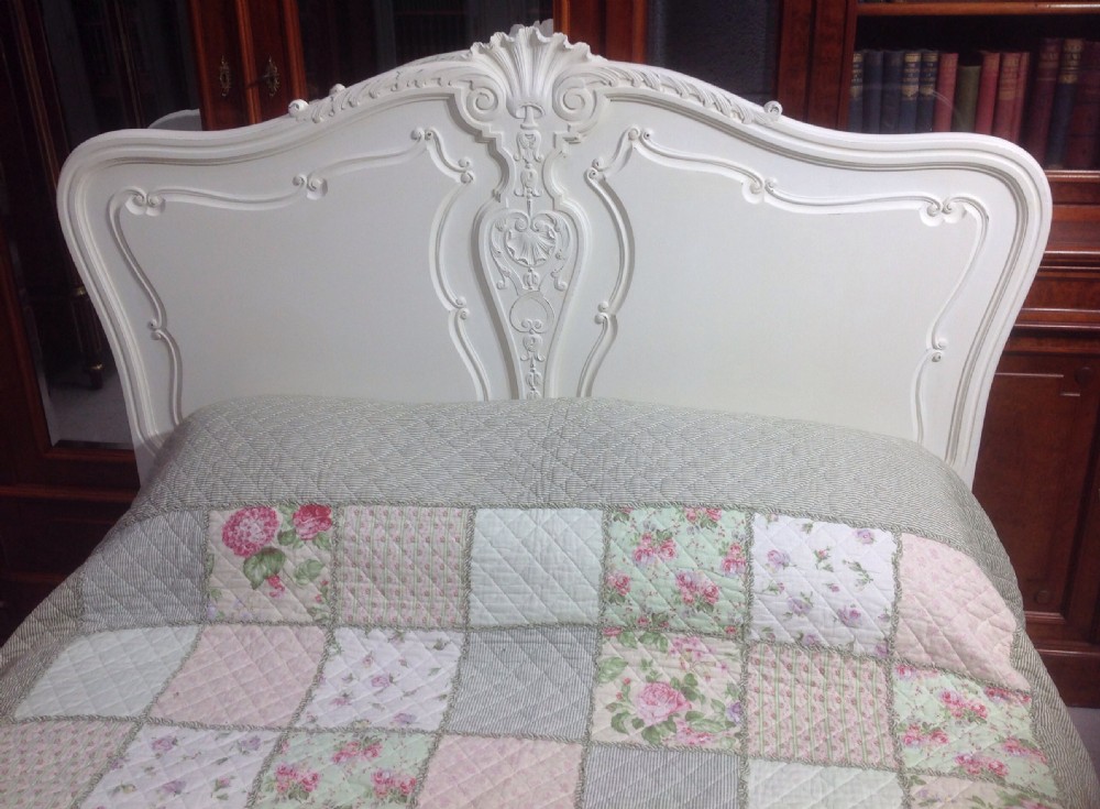 PAINTED FRENCH KING SIZE BED View VI