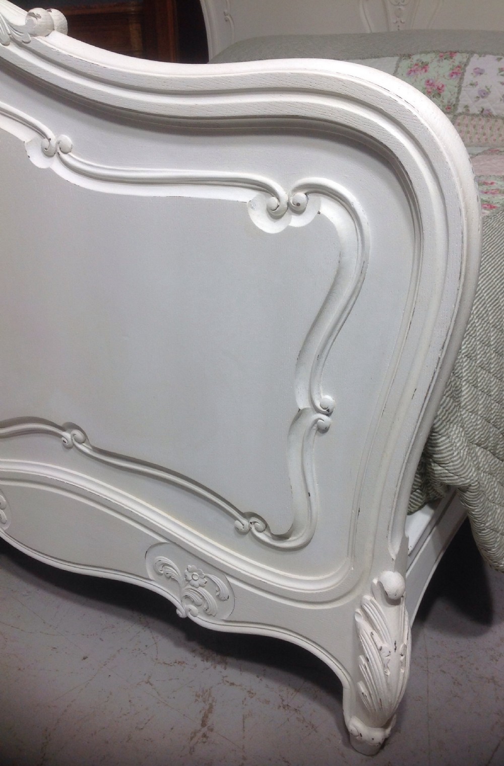 PAINTED FRENCH KING SIZE BED View IX