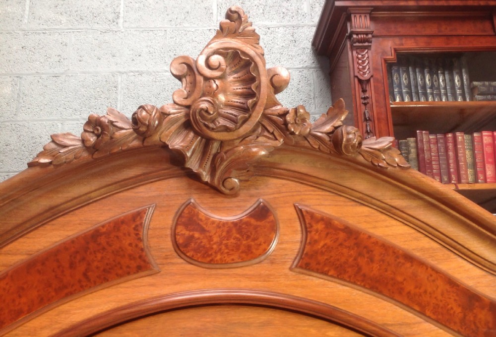 FRENCH MAHOGANY ARMOIRE View VII