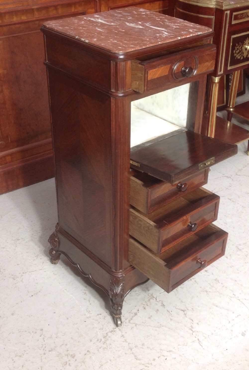 ROSEWOOD FRENCH CABINET. View IV