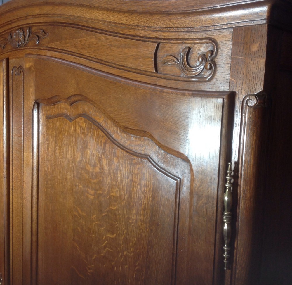 CARVED FRENCH ARMOIRE View II