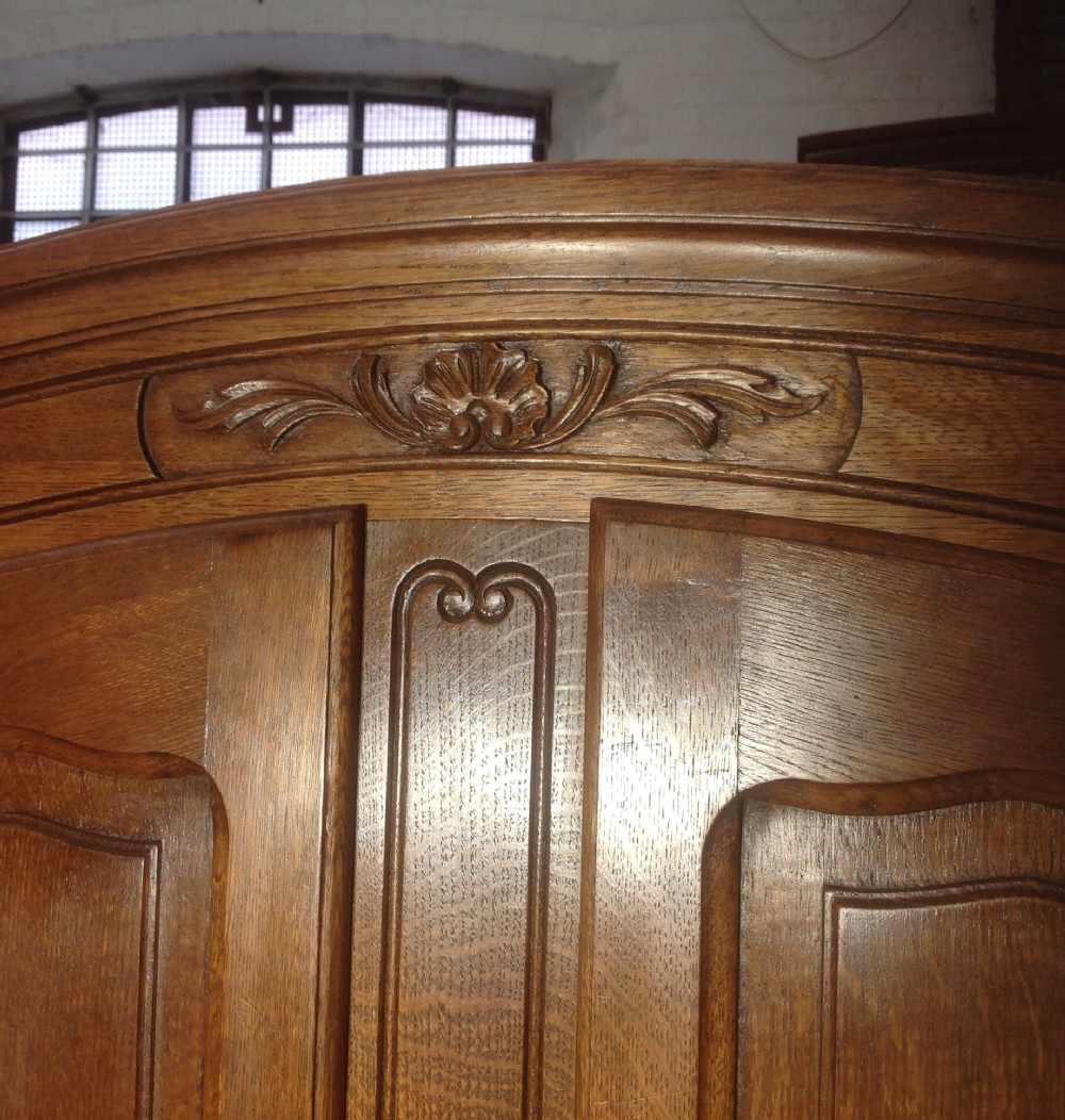 CARVED FRENCH ARMOIRE View III