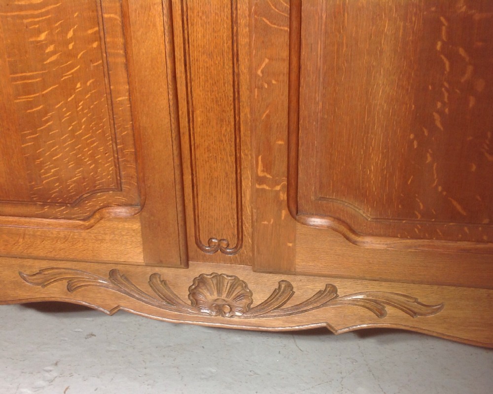 CARVED FRENCH ARMOIRE View IV