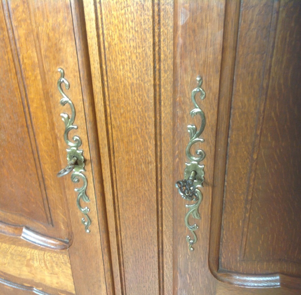 CARVED FRENCH ARMOIRE View V