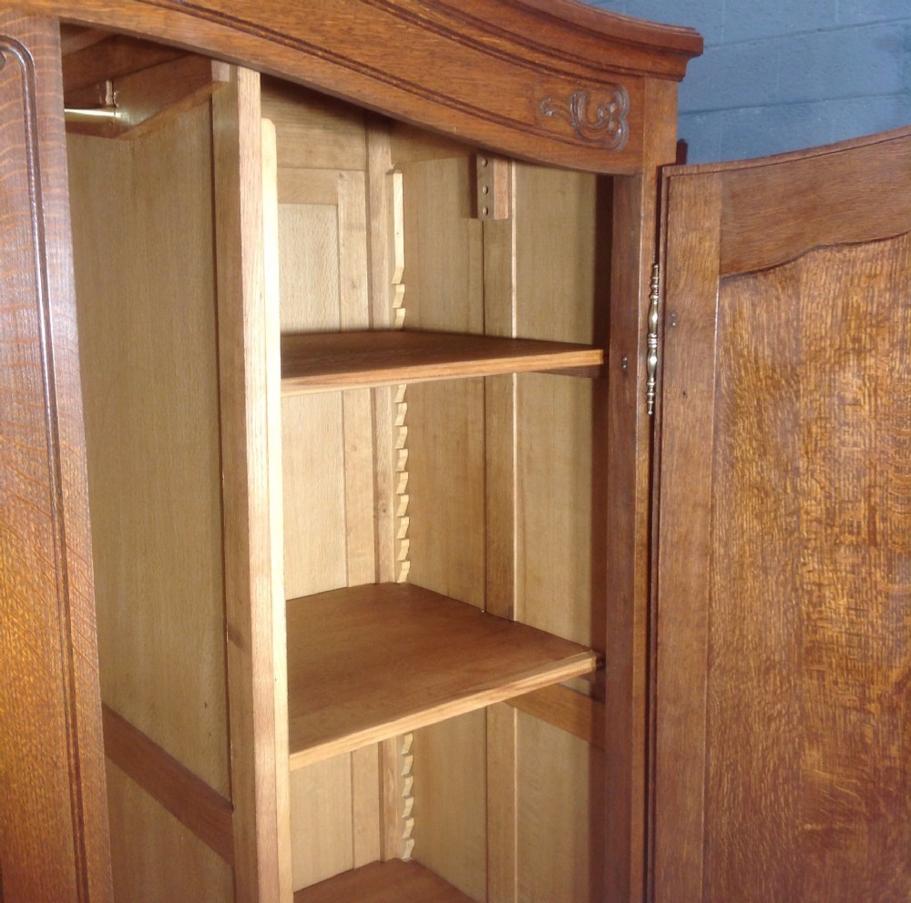 CARVED FRENCH ARMOIRE View IX