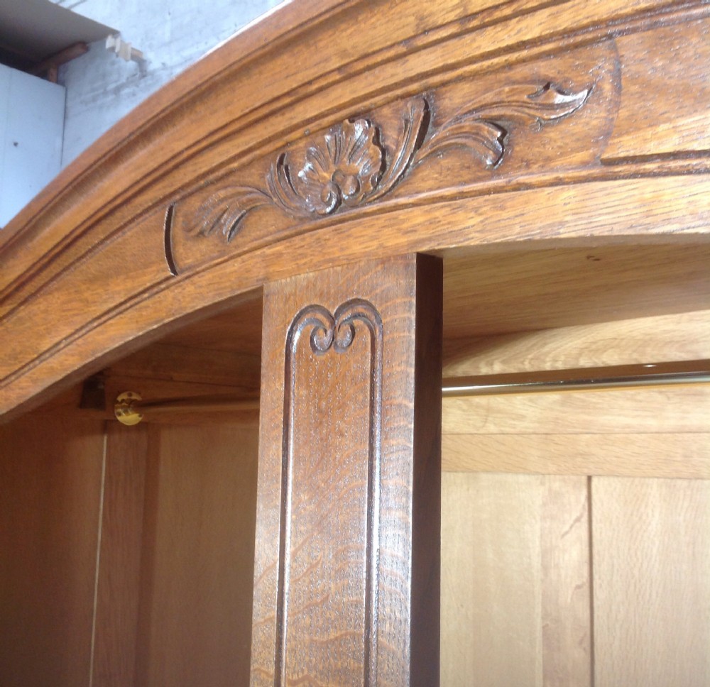 CARVED FRENCH ARMOIRE View X