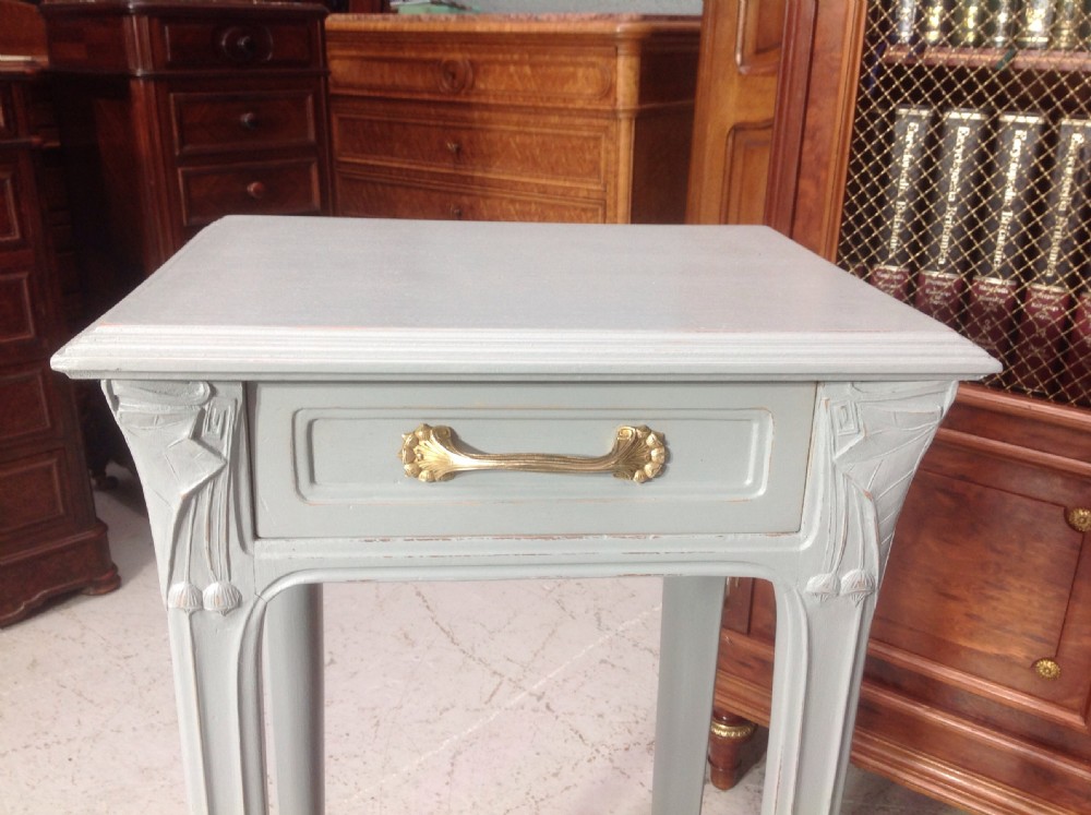PAIR OF PAINTED FRENCH BEDSIDE CABINETS View IV