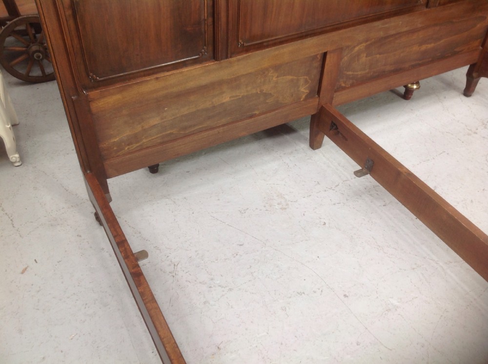 LARGE FRENCH WALNUT BED View VII