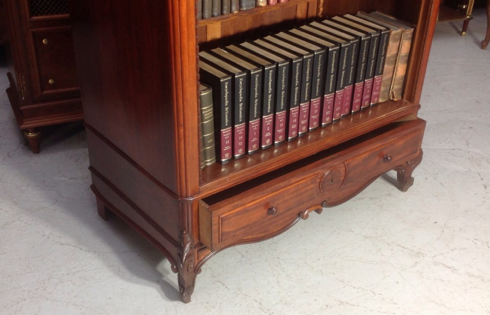 French mahogany bookcase View VI