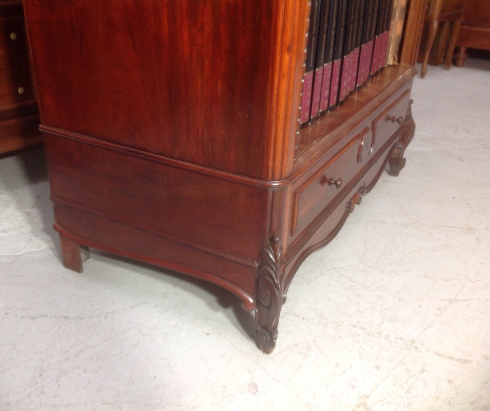 French mahogany bookcase View VIII