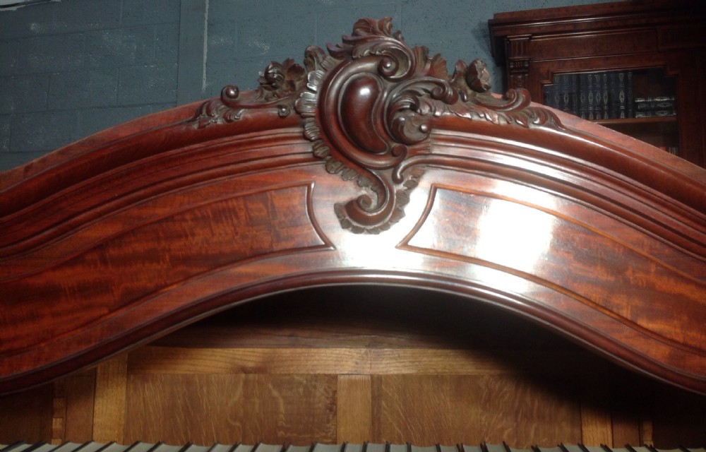 French mahogany bookcase View IX