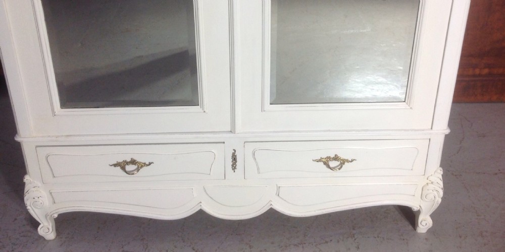 PAINTED FRENCH ARMOIRE View III