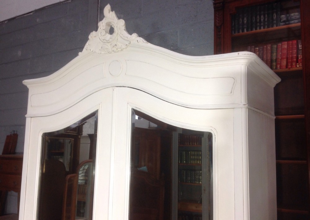 PAINTED FRENCH ARMOIRE View IV