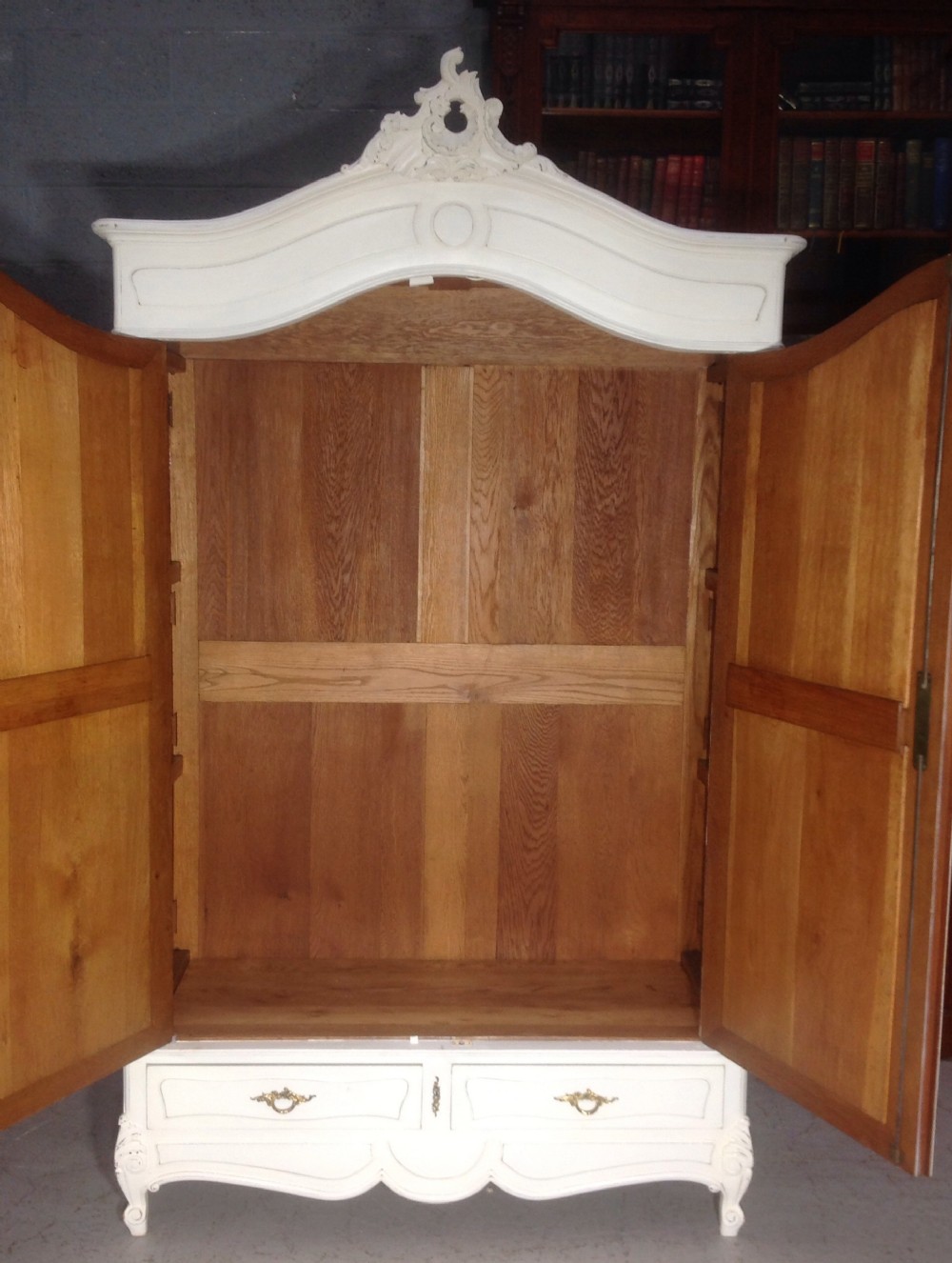 PAINTED FRENCH ARMOIRE View VII