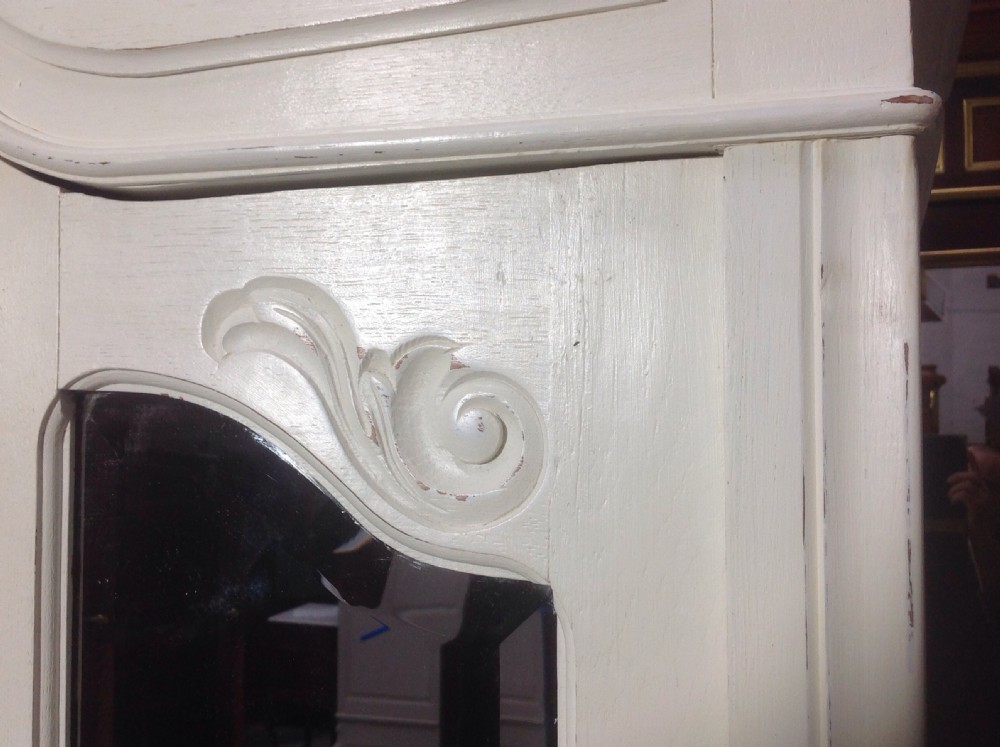 PAINTED FRENCH OAK ARMOIRE View VI