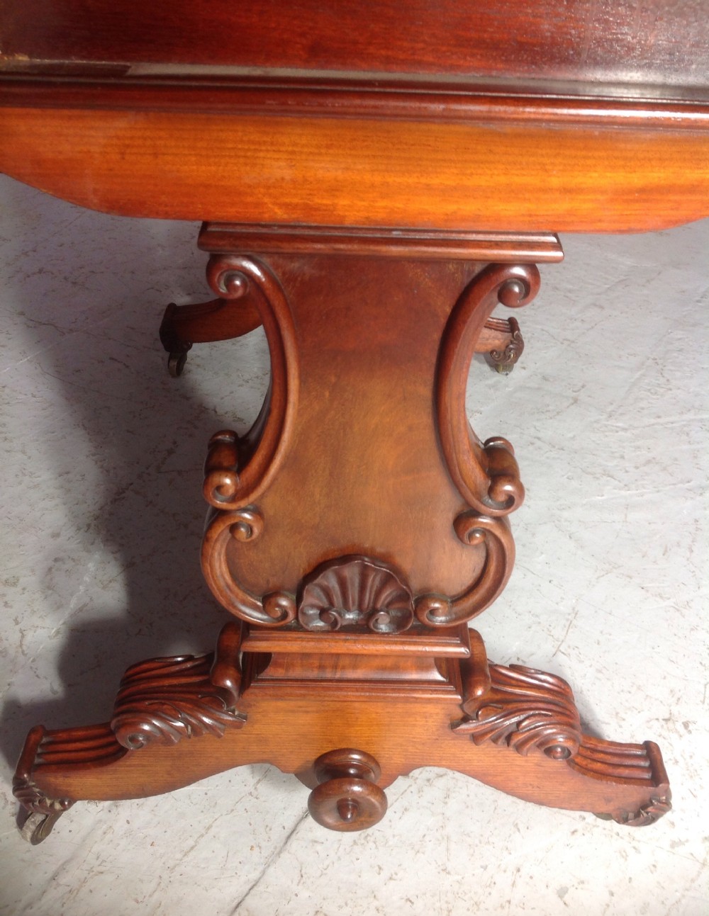FRENCH MAHOGANY SOFA TABLE View VII