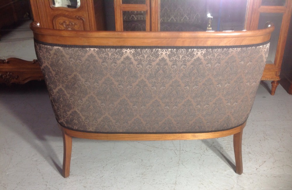 MAHOGANY EMPIRE FRENCH SOFA View V