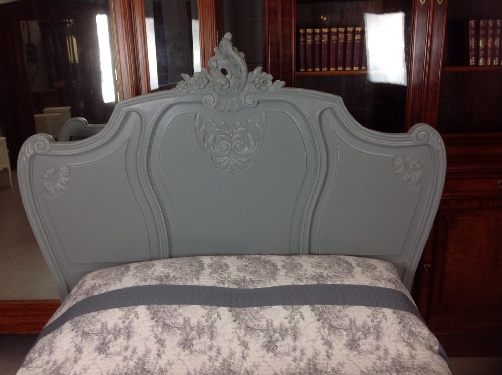 PAINTED FRENCH KINGSIZE BED View III