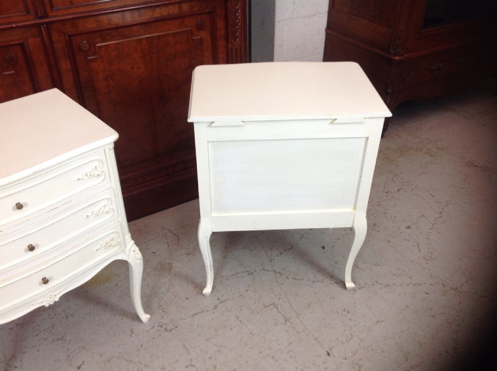 PAIR OF CARVED FRENCH BEDSIDES View IV
