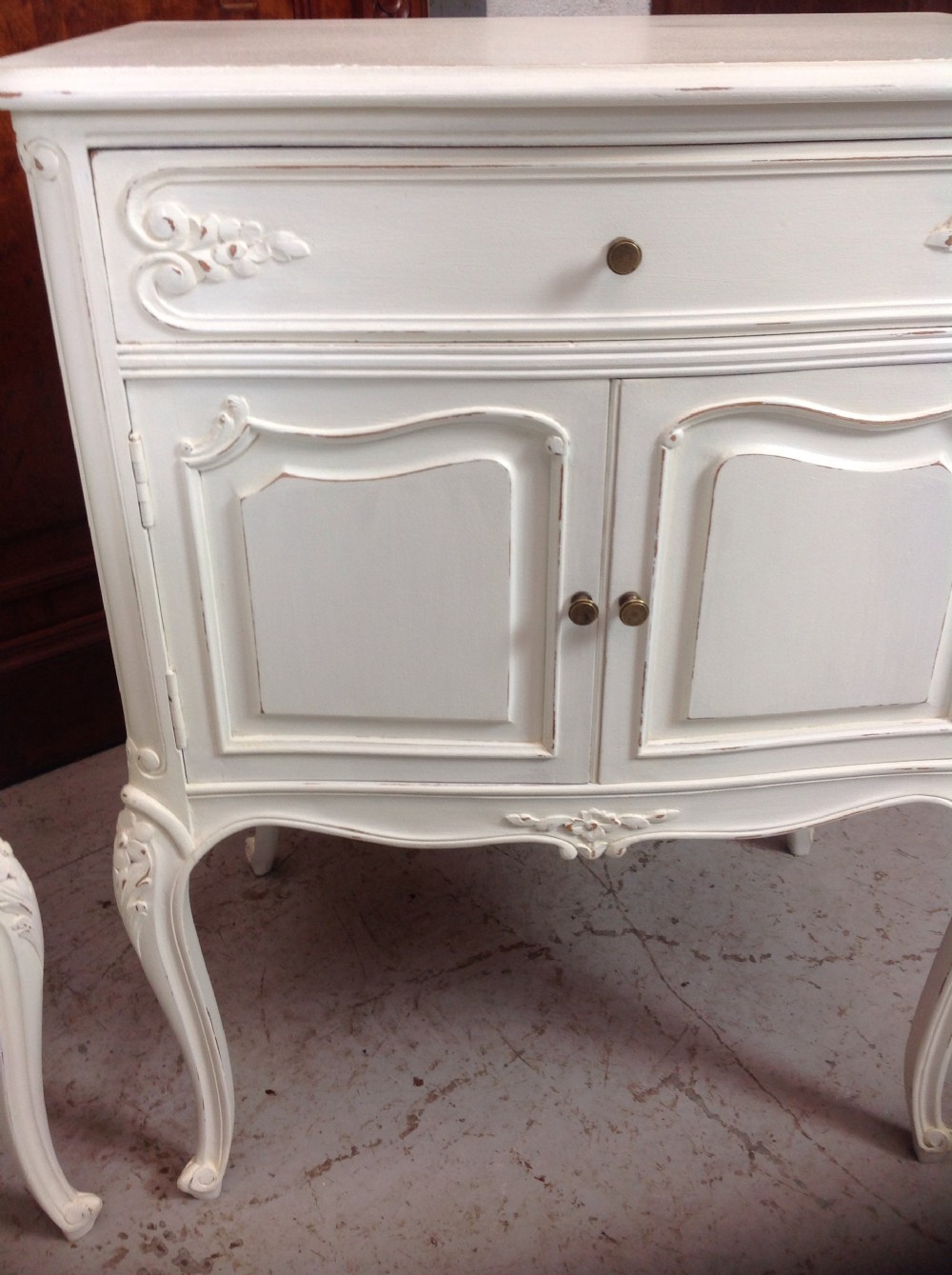 PAIR OF CARVED FRENCH BEDSIDES View VI