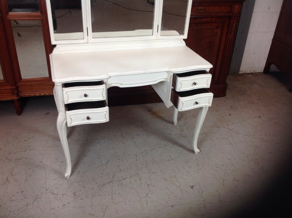 PAINTED FRENCH DRESSING TABLE View III