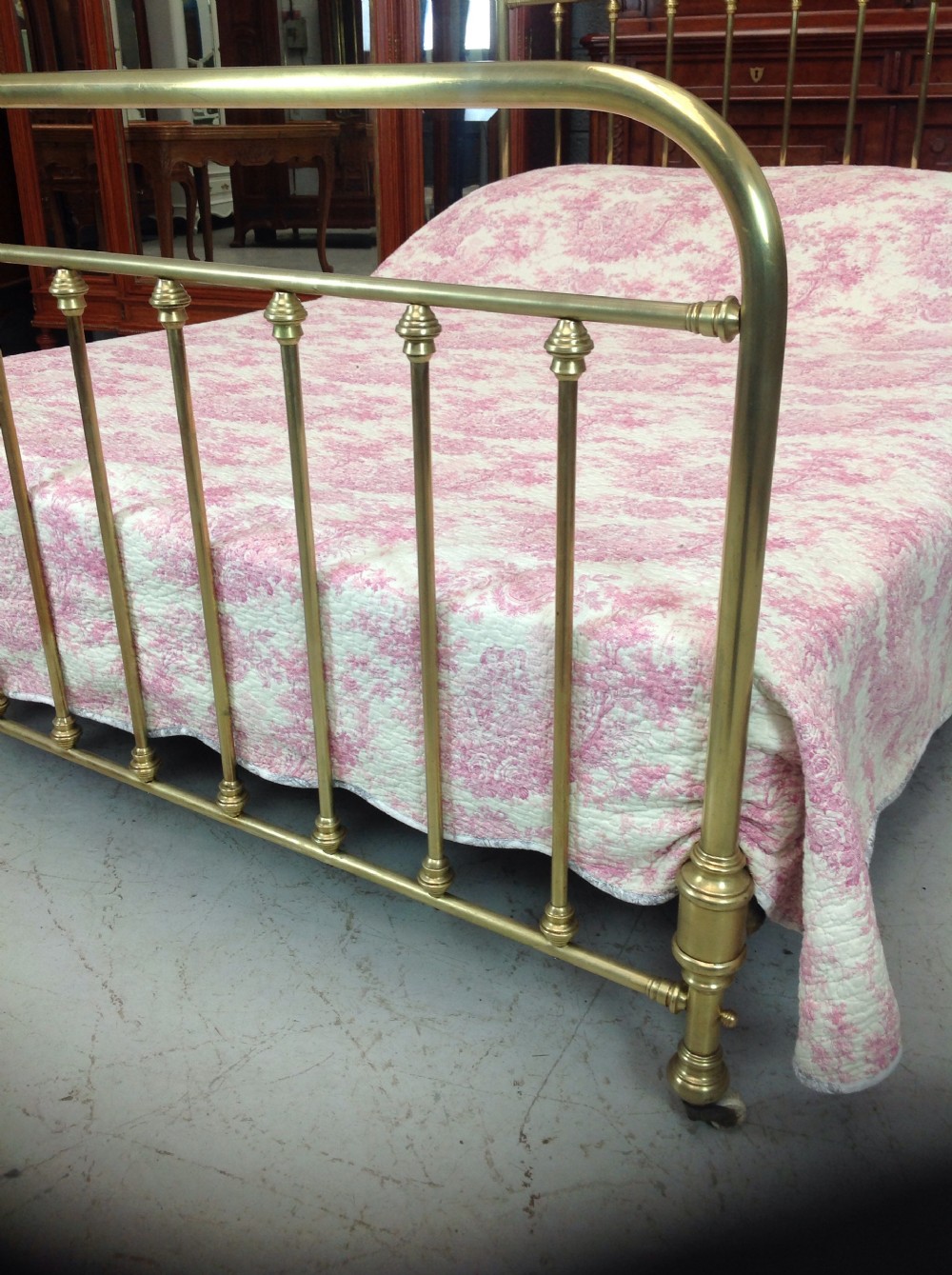 BRASS FRENCH DOUBLE BED  View IV