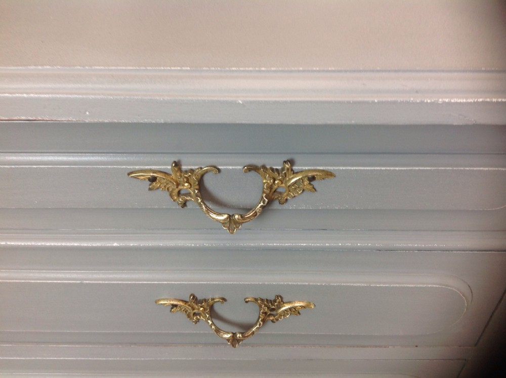 PAINTED FRENCH CHEST OF DRAWERS View V