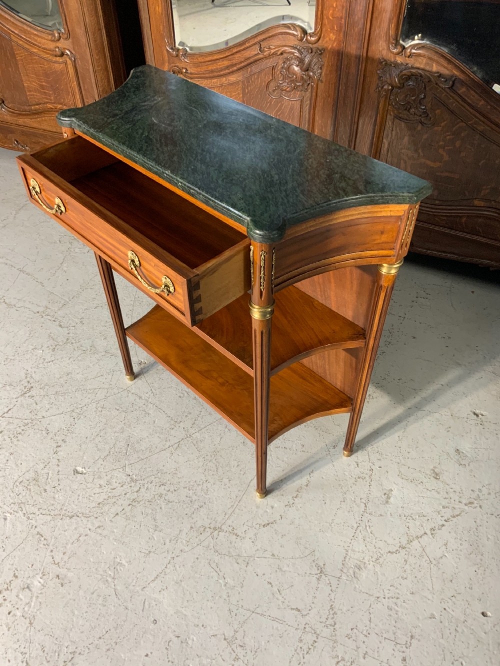 MARBLE TOP FRENCH CONSOLE View IV