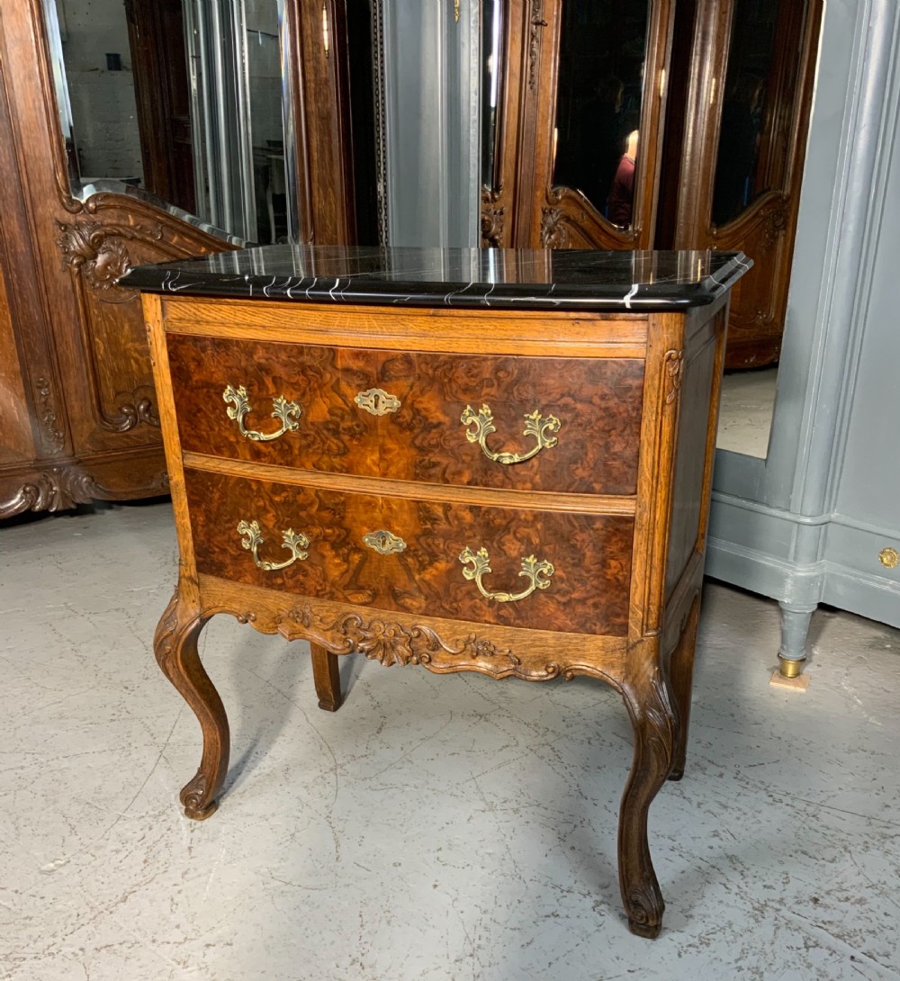 FRENCH MARBLE TOP COMMODE  View II