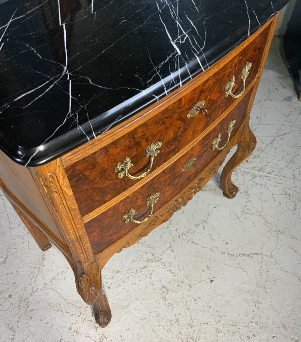 FRENCH MARBLE TOP COMMODE  View V