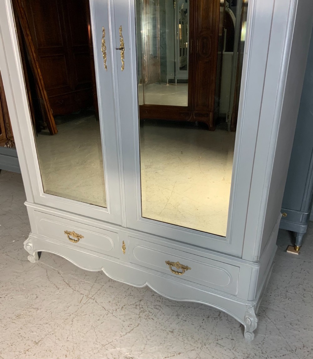PAINTED FRENCH ARMOIRE  View III