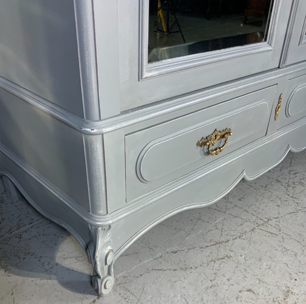 PAINTED FRENCH ARMOIRE  View V