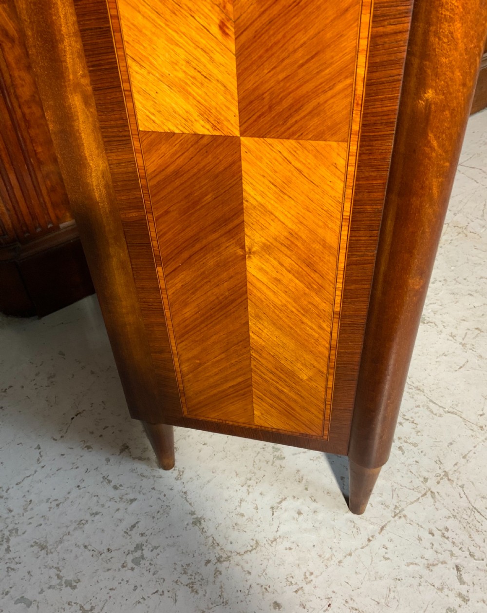 INLAND FRENCH MARBLE TOPPED CHEST OF DRAWERS  View IX