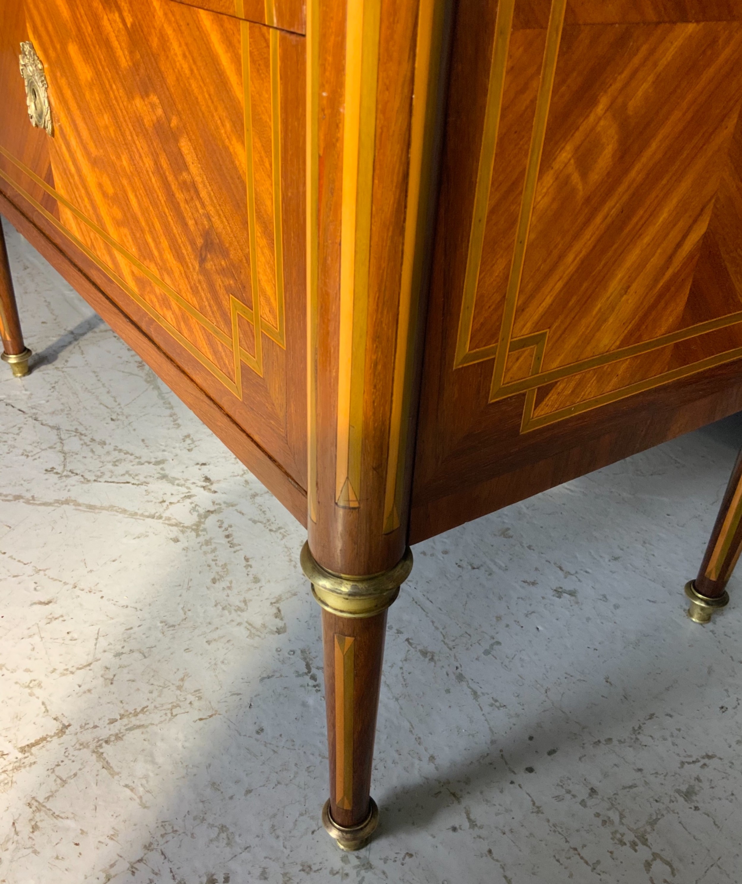 INLAID FRENCH COMMODE  View V