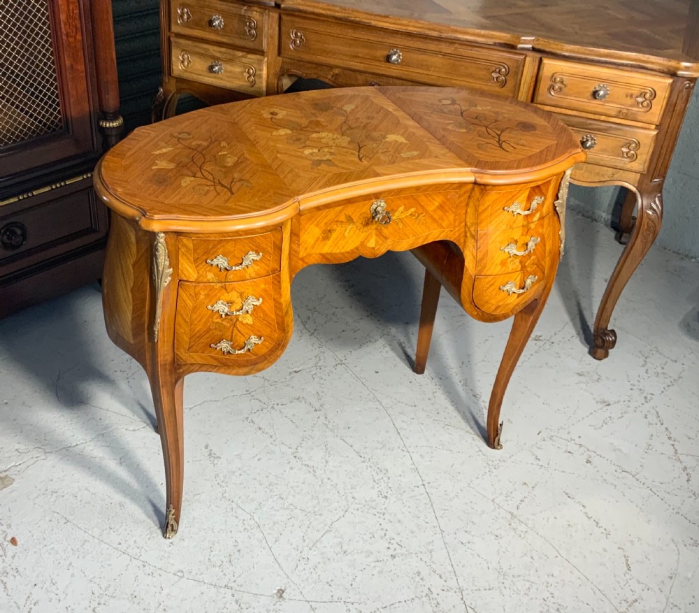 INLAID FRENCH LADIES DESK 